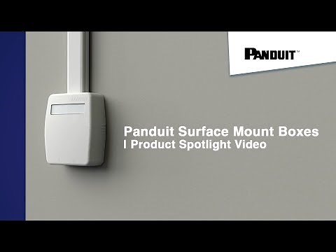 Panduit Surface Mount Boxes | Product Spotlight Video