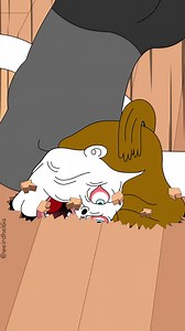 I have no upper body strength!! #animation #cartoon #workouts | Weird Helga