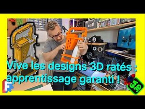 3D printing: Failure is part of the design process! (A concrete example)