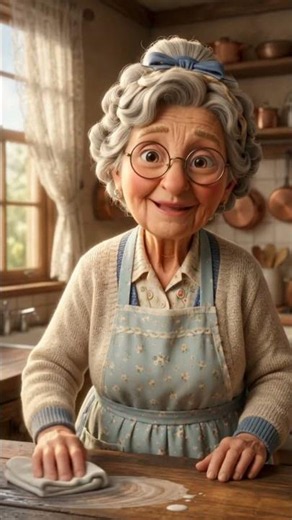 Grandma Teaches the Word "Wipe" | Learn Everyday English