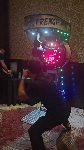 Boxing Punch Machine Record Nearly Broken