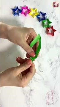 [Easy Origami] Star✨How to make a paper star #Star #Kirby #Tanabata #Star #Звезда #Estrela #तारा ...