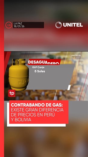 Conoce la diferencia de precios en la venta de GLP entre Bolivia y Perú, donde el gas subsidiado que cruza la frontera de forma ilegal se comercializa a un valor mucho mayor, convirtiéndose en un negocio altamente rentable en la zona fronteriza. #Unitel #Contrabando #Precios #GLP | UNITEL