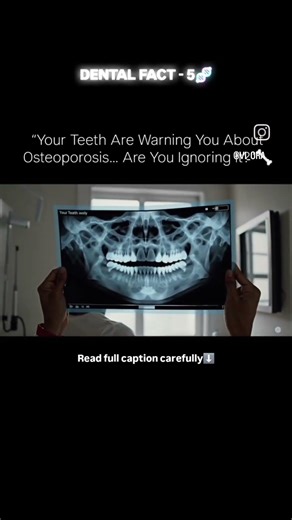 “Your Teeth Are Warning You About Osteoporosis… Are You Ignoring It?”