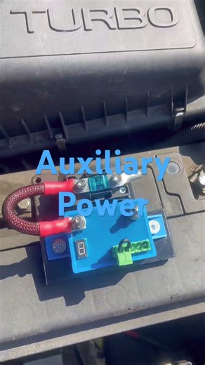 ‪@VictronEnergyBV‬ battery protect for custom aux power fuse box installation #vanlife #automobile