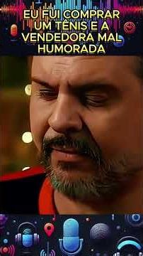 I went to buy sneakers and the grumpy saleswoman... #podcast