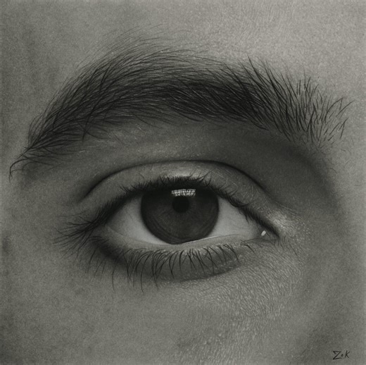 50K views · 2.5K reactions | Here's a quick tutorial from a 12 hour long eye study that you can find on my Patreon following the link  patreon.com/ZokArt The whole thing is in real time with voiceover and you can even purchase it on its own from my shop. Share, like and comment if you want more content like this. More to come. #_zok_art #Tutorial #Patreon #CharcoalArt #PencilDrawing | ZokArt | Facebook