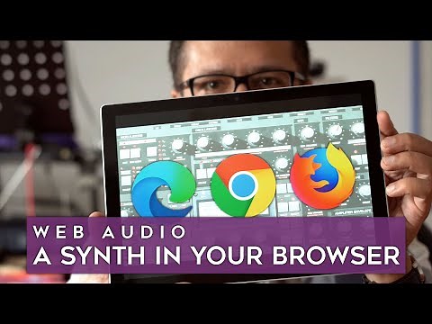 There's a synthesiser in your browser. Here's how to use it.