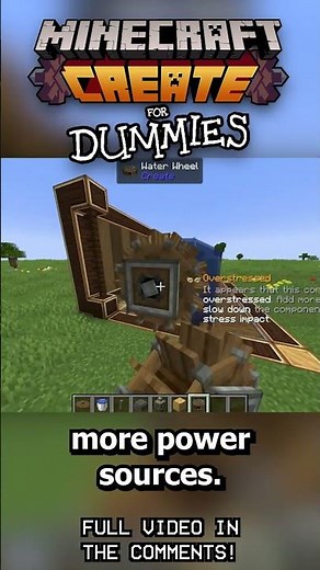 OVERSTRESSING - MINECRAFT: CREATE MOD FOR DUMMIES