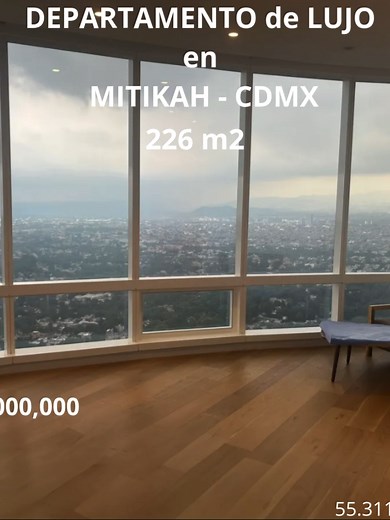Departamento de lujo en Mitikah: 226 m² en CDMX