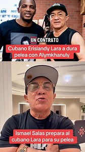 ¡El cubano Erislandy Lara es historia del boxeo, dice su entrenador! ¿La pelea de Lara con Alymkhanuly es un reto muy duro para el boxeador cubano? Lara ante una pelea muy dura va con su boxeo y experiencia. #Boxeo #boxing #Cubanosporelmundo | Eduardo Martell el "Vikingo"