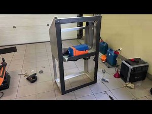 Diesel heater at home.