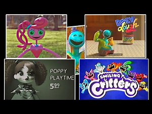 Poppy Playtime Chapter 1 to 4 - All Intro Commercial Jingle VHS