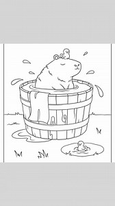 🌀Te compartimos CAPYBARAS para imprimir y colorear. 🖍️🦫🩷 🖍️Comenta GRACIAS para seguir compartiendo material. 🦫🖍️. #CPADMX #capybara #colorear #alumnos | Curso de Preparación Para Admisión y Promoción Docente