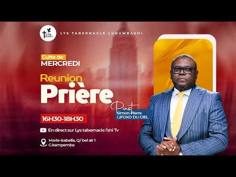 CULTE DU MERCREDI 01.10.2025 | POURQUOI LA PRIERE Vol 2 | Pasteur ARNAUD BIAHO