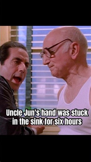 Uncle Jun's hand was stuck in the sink for six hours. #foryou #thesopranos #series #shorts #drama