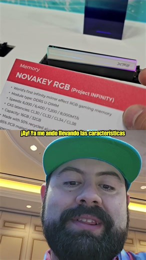 😱 RAM de hasta 9200MT/s en CES 2026 de la mano de XPG 😍