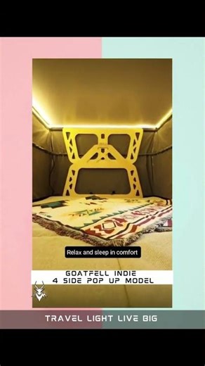 Goatfell INDIE: 4 side Pop Up Option
