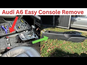 Audi A6 2012-2018 Console Removal