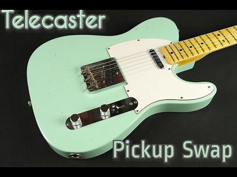 Fender Telecaster Pickup replacement with Tex Mex Pickups - Rybal Custom Guitars