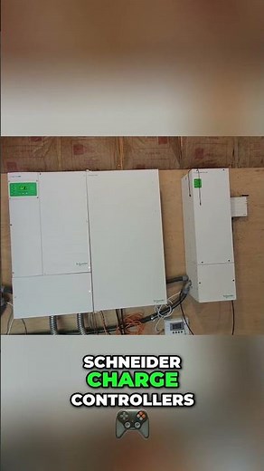Solar Shed Power System: Top-Tier Schneider Electric Setup #shorts