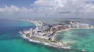 Aerial Orbiting Drone Shot Punta Cancun Stock Footage Video (100% Royalty-free) 1098868017 | Shutterstock