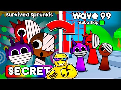 Finding SURVIVORS In Sprunki Tower Defense