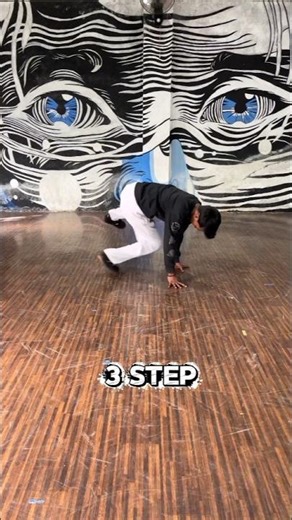 1 to 3 footwork tutorial for you 👍💯 #breaking #bboying #toturial #trending #viral #explore