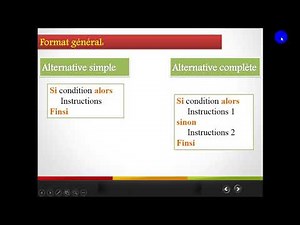 Module 3 :Algorithmique et programmation : structure conditionnelle alternative