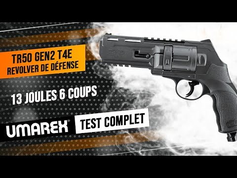 TR50 Gen2 T4E : revolver de défense signé Umarex, puissance de 13 joules