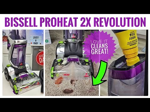 BISSELL ProHeat 2X Revolution Pet Pro Plus, 3588F Carpet Cleaner Review
