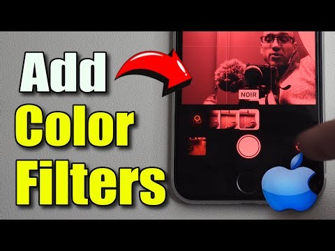 How to Add a Color Filter to your Camera & Photos on iPhone (Best Method)