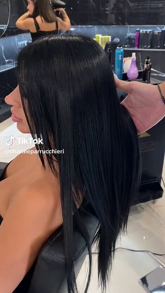 Super Black Hair Color Trends: Nero China 🖤