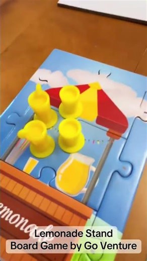 Lemonade Stand Board Game by GoVenture