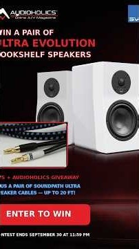 🎉 ENTER TO WIN $1,200 SVS Ultra Evolution Bookshelf Speakers! 🔊