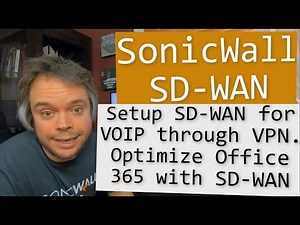 How to configure SonicWall SD-WAN