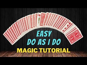 Easy Do As I Do - Beginner Magic Card Trick Tutorial