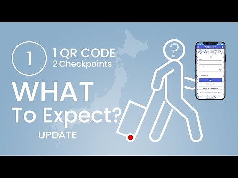 Visit Japan Web – 1 QR Code 2 Checkpoints at the Airport
