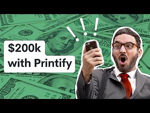 Over $200k in just a few weeks - Printify Success Story 2024