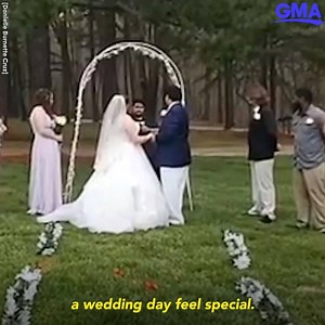 38K views · 158 reactions | These couples got married during the COVID-19 pandemic. To include their guests, they live streamed the celebrations. https://gma.abc/2wWAWVe | Good Morning America | Facebook