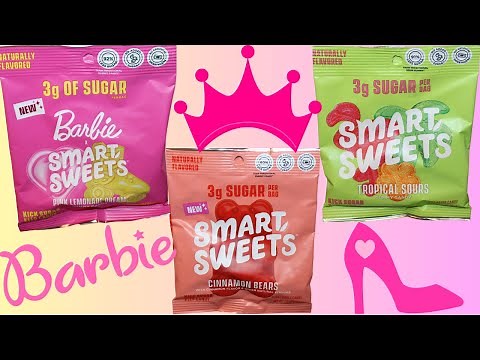 Smart Sweets Candy: Barbie Pink Lemonade Dream, Cinnamon Bears & Tropical Sours Review
