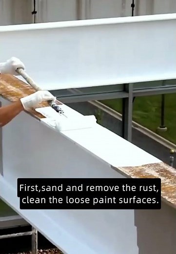 How to renovate and paint steel structures that have rusted? #coatings #paint #steelstructure