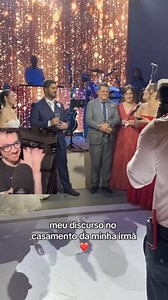 6.6M views · 325K reactions | Olha que discurso lindo. Amor de irmã é fora de sério! | Caciano Kuffel | Facebook