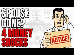 If Your Spouse Dies, These 4 Things Happen to Your Accounts!