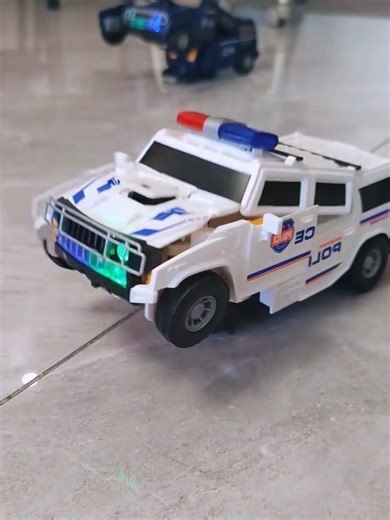 Transforming Police Car Robot: The Ultimate Kids' Toy