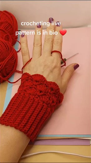 Best Fingerless Gloves Crochet Pattern | Live Crocheting Tutorial