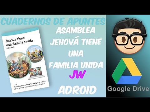 Cuaderno de apuntes Asamblea de Circuito "Jehová tiene una familia unida" 2023 [Publicación] Android