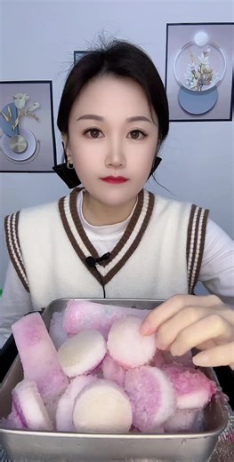 Delightful Ice Eating ASMR Experience