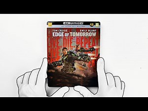 Edge of Tomorrow STEELBOOK EDITION Unboxing [Blu-Ray 4K UHD]