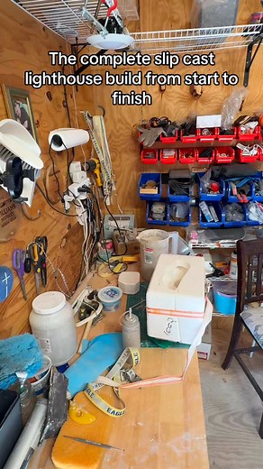 3 comments | I wanna walk you through the complete process of building a slip cast lighthouse. Please join me. I know it’s a long video but I think you’ll enjoy it. | Billys-creations | Facebook